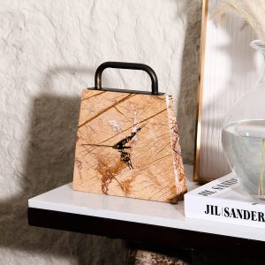Marble Bag Clock - Model: KQ4002A