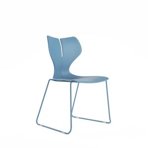Office Chair - Without Arm - Blue